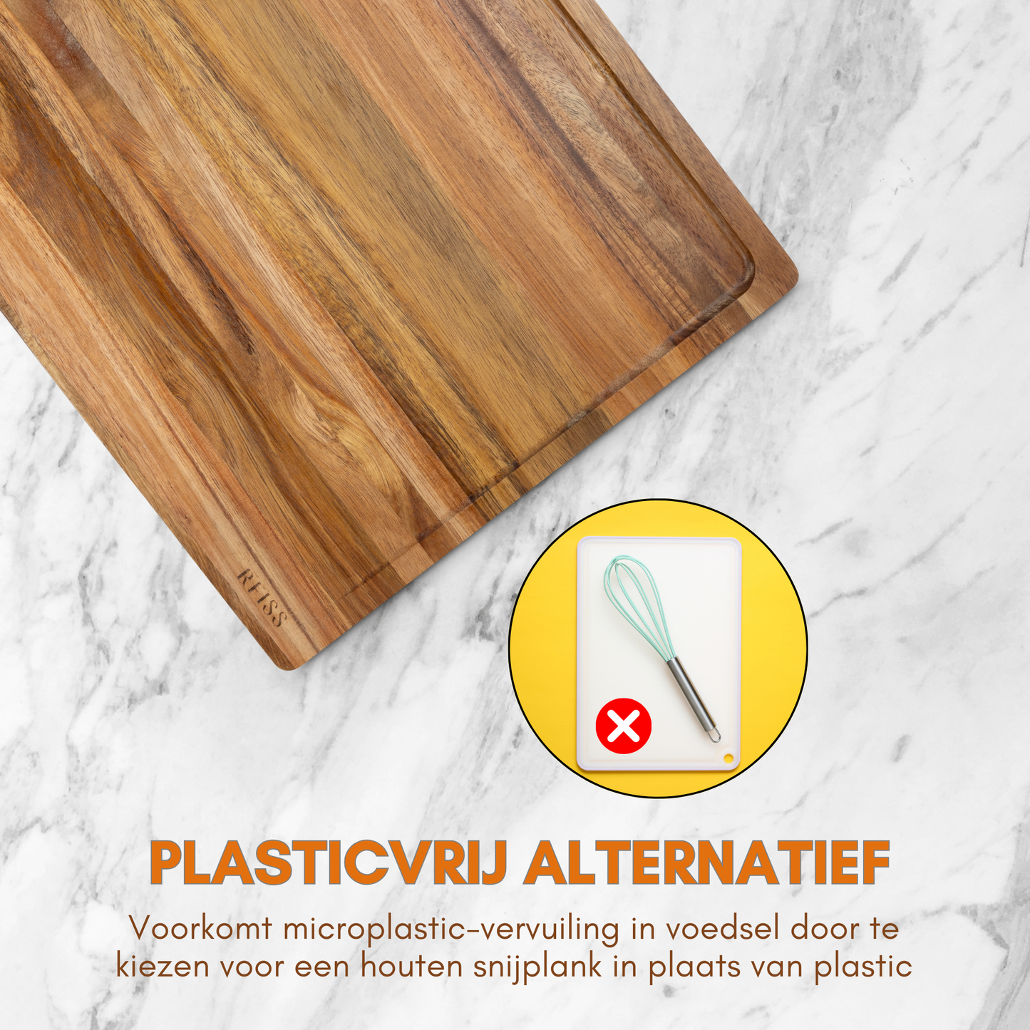 Acacia Wood Cutting Board Set – 3 Sizes | Eco-Friendly & Stylish | RFISS